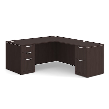 Officesource 29.50'' H, Espresso, 66.00'' W X DBLFLPL102ES